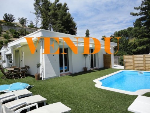 A vendre villa Carnoux en Provence T4 contemporaine, de plain pied 