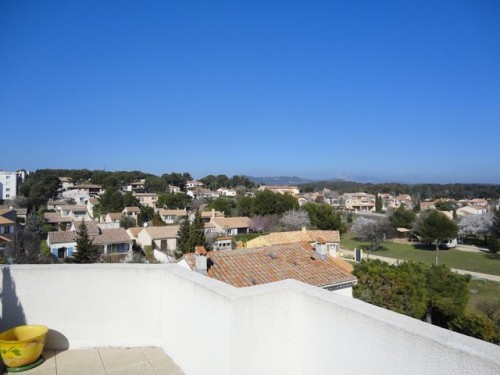 Vente appartement Roquefort La Bédoule dernier étage avec vue dominante